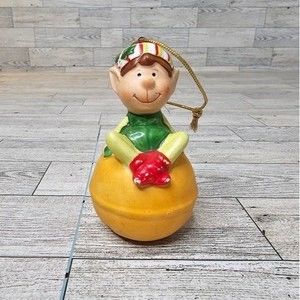 Vintage 1982 "Himself the Elf" by WWA, Inc. Made in Taiwan Holiday Ornament